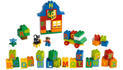LEGO 6051-2 Play with Letters (English Version)