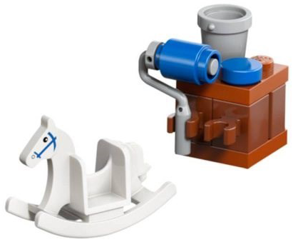 LEGO 60510-13 Advent Calendar 2026, City (Day 12) - Rocking Horse and Paint Bench