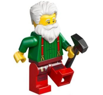 LEGO 60510-2 Advent Calendar 2026, City (Day  1) - Santa Claus in Workshop Outfit