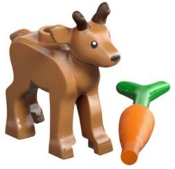 LEGO 60510-20 Advent Calendar 2026, City (Day 19) - Reindeer Calf / Fawn and Carrot