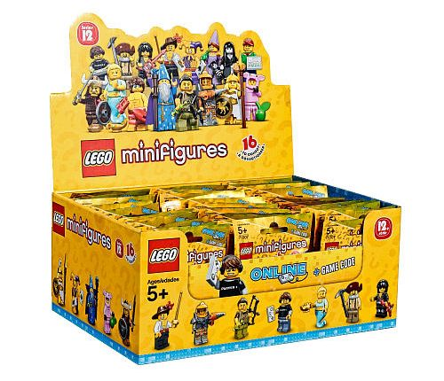 LEGO 6059291 Minifigure, Series 12 (Box of 60)