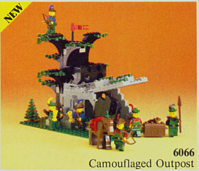 LEGO 6066 Camouflaged Outpost