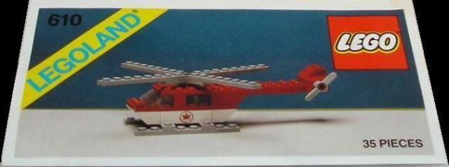 LEGO 610-2 Rescue Helicopter