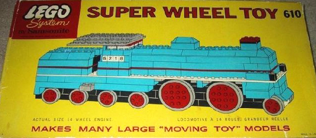 LEGO 610-3 Super Wheel Toy Set (long box version)