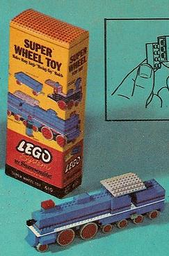 LEGO 610-4 Super Wheel Toy Set (tall box version)