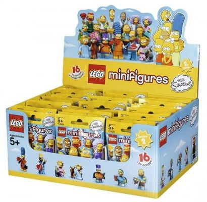 LEGO 6100812 Minifigure, The Simpsons, Series 2 (Box of 60)