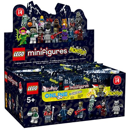 LEGO 6100817 Minifigure, Series 14 (Box of 60)