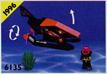 LEGO 6135 Spy Shark