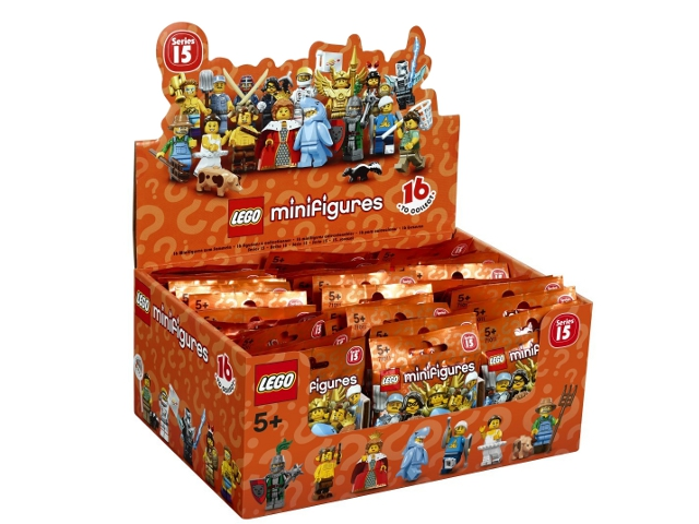 LEGO 6138959 Minifigure, Series 15 (Box of 60)