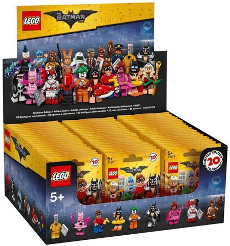 LEGO 6175011 Minifigure, The LEGO Batman Movie, Series 1 (Box of 60)