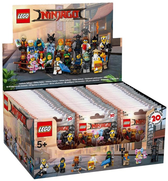 LEGO 6175016 Minifigure, The LEGO Ninjago Movie (Box of 60)