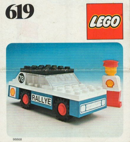 LEGO 619 Rally Car