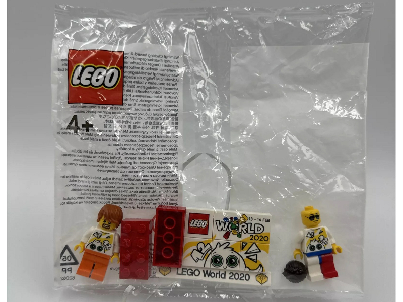 LEGO 6206253 LEGO World Denmark Promotional 2020 - Puzzle and Minifigures