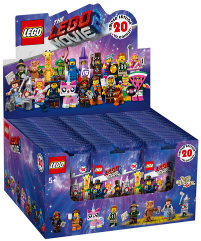 LEGO 6251226 Minifigure, The LEGO Movie 2: The Second Part  (Box of 60)
