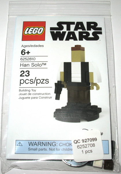 LEGO 6252810 Han Solo, Legoland Parks Promotional Exclusive