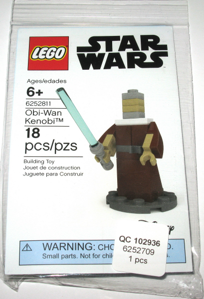 LEGO 6252811 Obi-Wan Kenobi, Legoland Parks Promotional Exclusive