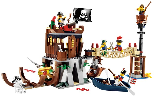 LEGO 6253 Shipwreck Hideout