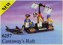LEGO 6257 Castaway's Raft