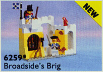 LEGO 6259 Broadside's Brig