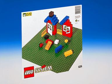 LEGO 626 Baseplate, Green