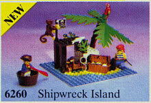 LEGO 6260 Shipwreck Island