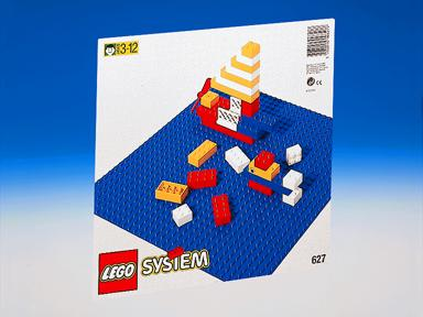 LEGO 627 Baseplate, Blue