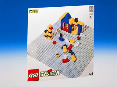 LEGO 628 X-Large Building Plate (Light Gray)