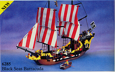 LEGO 6285 Black Seas Barracuda (Dark Shark)