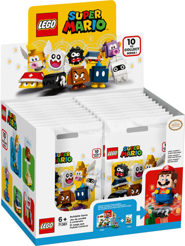 LEGO 6288911 Character, Super Mario, Series 1 (Box of 20)