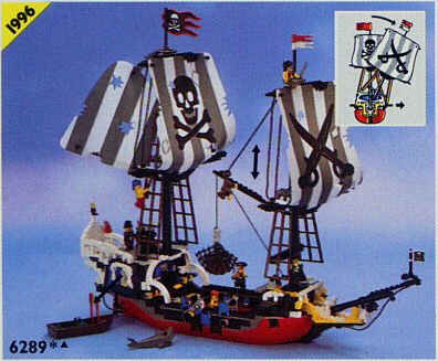 LEGO 6289 Red Beard Runner