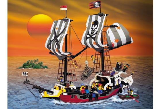 LEGO 6290 Pirate Battle Ship (Red Beard Runner Reissue)