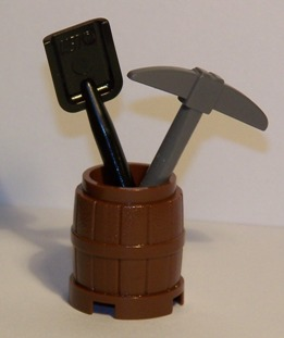 LEGO 6299-11 Advent Calendar 2009, Pirates (Day 10) - Barrel with Tools
