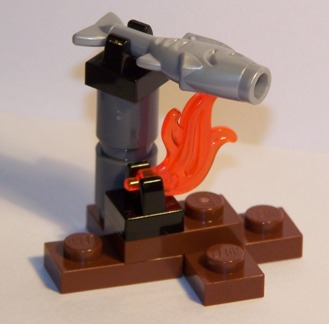 LEGO 6299-13 Advent Calendar 2009, Pirates (Day 12) - Fish over Fire