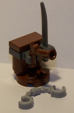 LEGO 6299-19 Advent Calendar 2009, Pirates (Day 18) - Weapon Stand