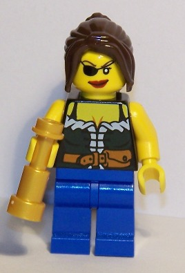 LEGO 6299-8 Advent Calendar 2009, Pirates (Day  7) - Pirate Female