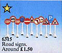 LEGO 6315 Road Signs