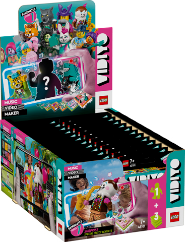 LEGO 6332255 Minifigure, Vidiyo Bandmates, Series 1 (Box of 24)