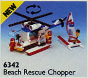 LEGO 6342 Beach Rescue Chopper