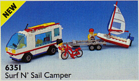 LEGO 6351 Surf N' Sail Camper