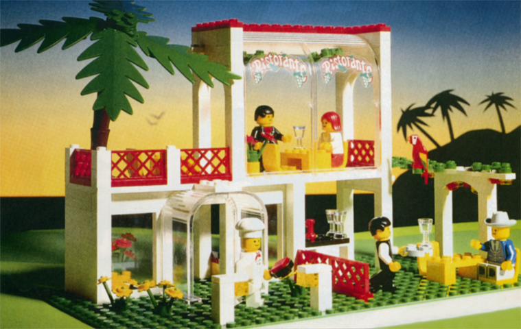LEGO 6376 Breezeway Café (Cafe)