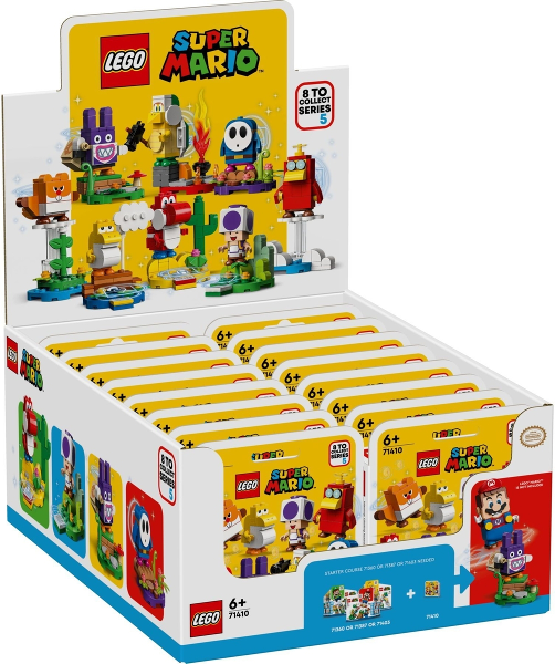 LEGO 6379553 Character, Super Mario, Series 5 (Box of 16)