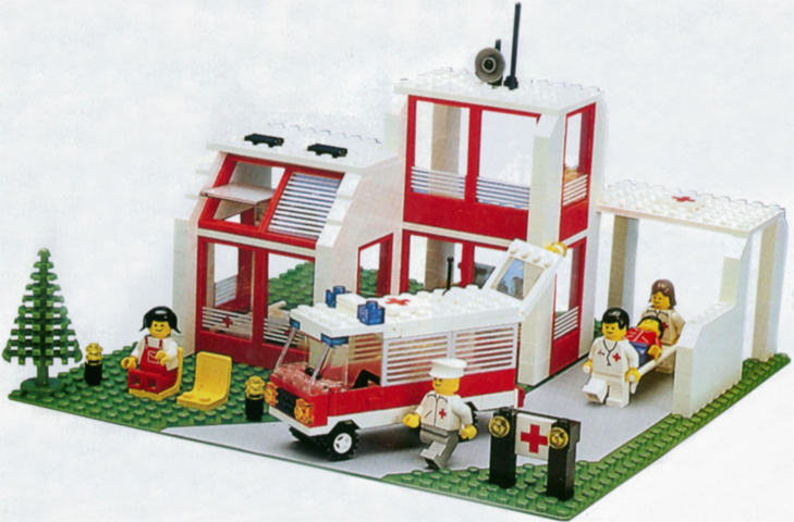 LEGO 6380 Emergency Treatment Center (St. Mary's Hospital)