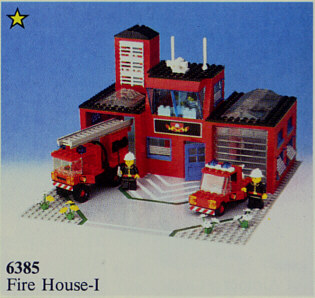 LEGO 6385 Fire House-I