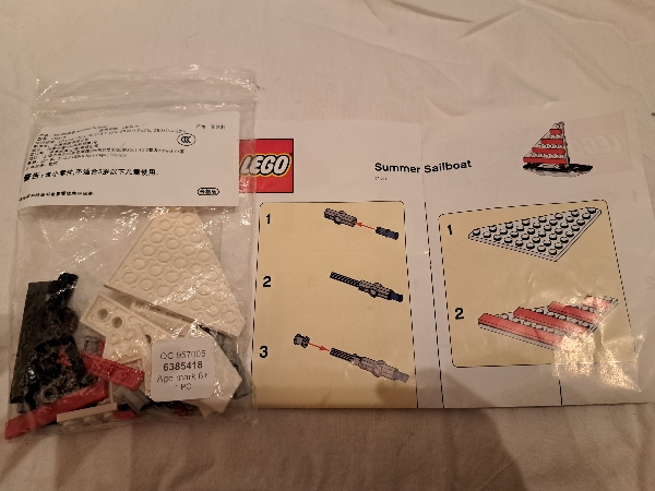 LEGO 6385418 Summer Sailboat