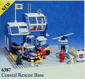 LEGO 6387 Coastal Rescue Base