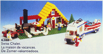 LEGO 6388 Holiday Home with Caravan