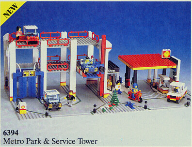 LEGO 6394 Metro Park & Service Tower