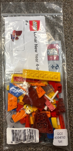 LEGO 6394783 LEGO Brand Store Exclusive Build - Lunar New Year 4-in-1 Builds