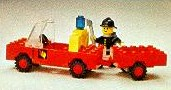LEGO 640-2 Fire Truck and Trailer