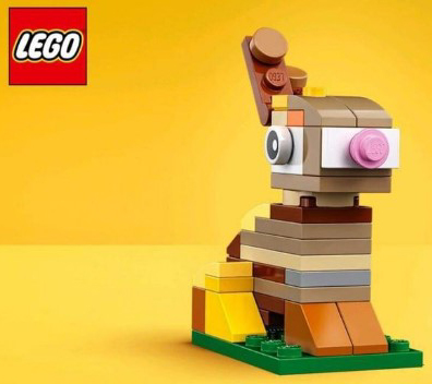 LEGO 6401988 Lekia Exclusive Build - Easter Bunny